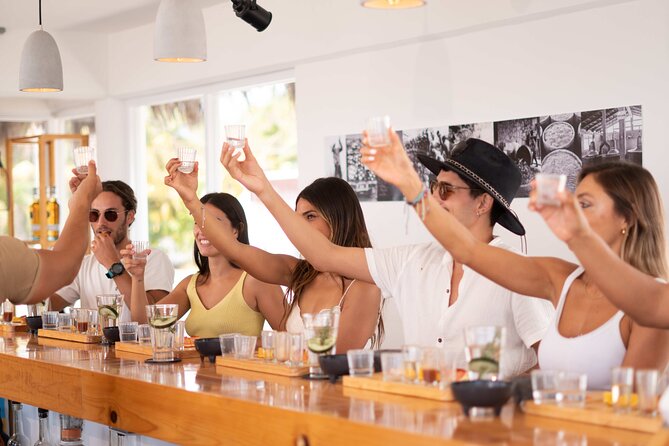 3-Hour Small-Group Mezcal and Tequila Tasting activity from Cozumel - Lunch time: why food belongs in a spirits tour