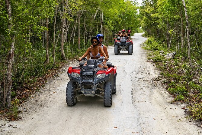 ATV Adventure to Mayan Jade Cavern plus Snorkeling and Lunch - Stop 2: Playa Uvas beach club lunch, snorkeling gear, and chill time