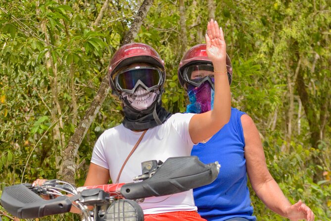 Atv and Cenote All Terrain - Jade Cave cenote time: cool water, bat sightings, and jump options