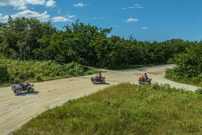 ATV Jungle discovering the wild Jade Cavern and Mayan Village - ATV Jungle time in Cozumel, not just a drive-by