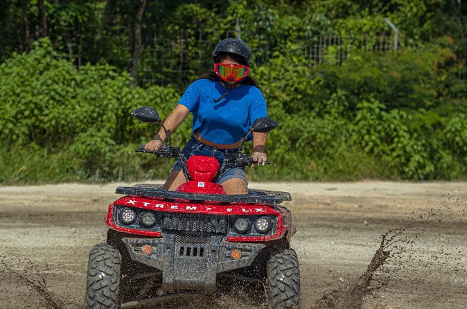 ATV Jungle discovering the wild Jade Cavern and Mayan Village - Meeting points that make cruise days easier