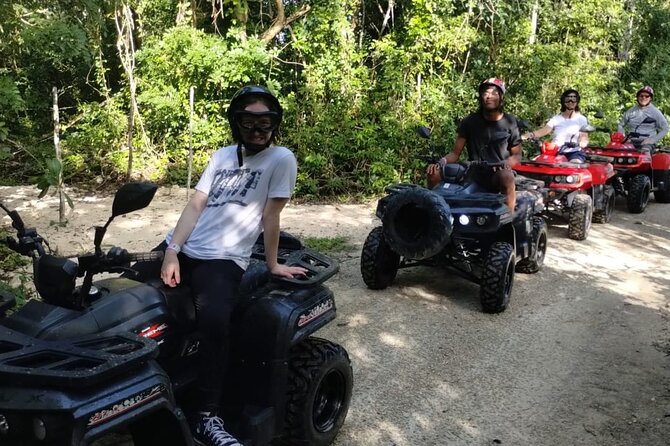 ATV Ride Discover the Jade Cavern and Drive Through The Jungle - El Cedral: Ruins, a First Church, and a Quick Mayan Reserve Stop