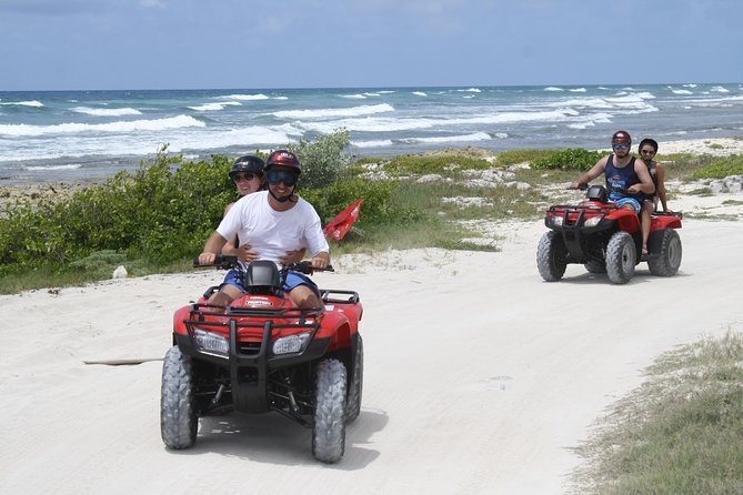 ATV Seashore + Cenote Combo: Mezcalitos & Mayan Cenote Experience - The Mayan cenote stop: swim time, entrance fee, and water reality