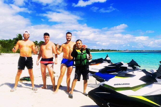 Best Cozumel Jet Ski Tour + Drinks + Snorkeling - The sea cruise: north-coast views and a pass near Chankanaab