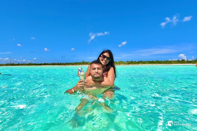 Boat Tour to Heaven in Cozumel with Ceviche - Food and drinks: ceviche, fruit, and beer rules
