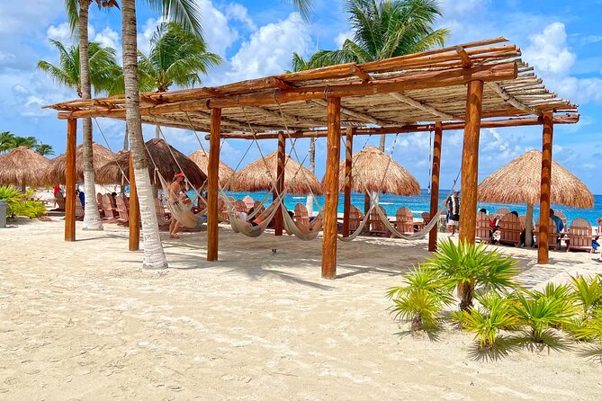 Chankanab Park Admission +Open bar +Lunch included +Snorkeling - Stop 1 at Chankanaab Adventure Beach Park: beach, shows, and first drinks