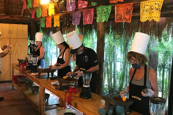 Chocolate Workshop - Guides like Angel, Paty, Eduardo, and Mario make the difference