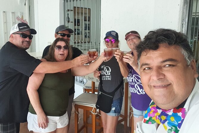 Cozumel 5-Hour Private Bar Crawl Tour - Mojito Factory (Welcome to Miami Cozumel): Powerade, coconut water, and more