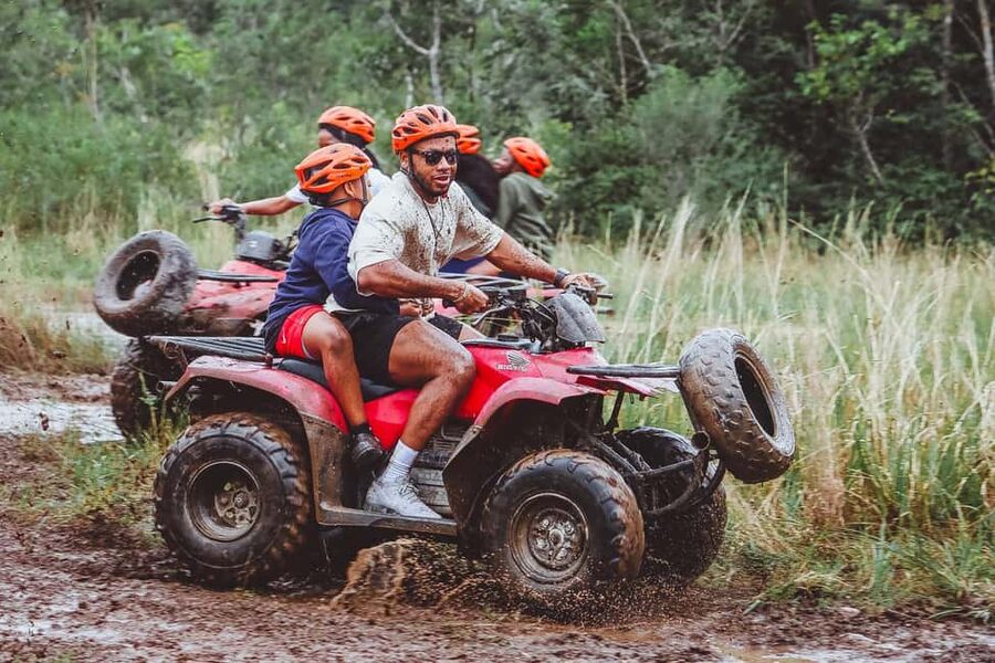 Cozumel: ATV Jungle Adventure - Gardens and Pool Time: The Part People Need After Getting Dirty