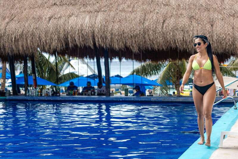Cozumel: Best Day Pass at San Francisco Fun Beach Club - Your arrival setup at San Francisco Beach Club