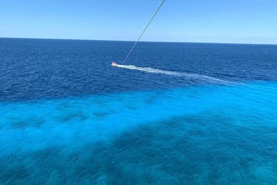 Cozumel: Best Parasailing Experience + Locker - The Relax Zone After: Pool, Wi-Fi, Shower, and What’s Missing