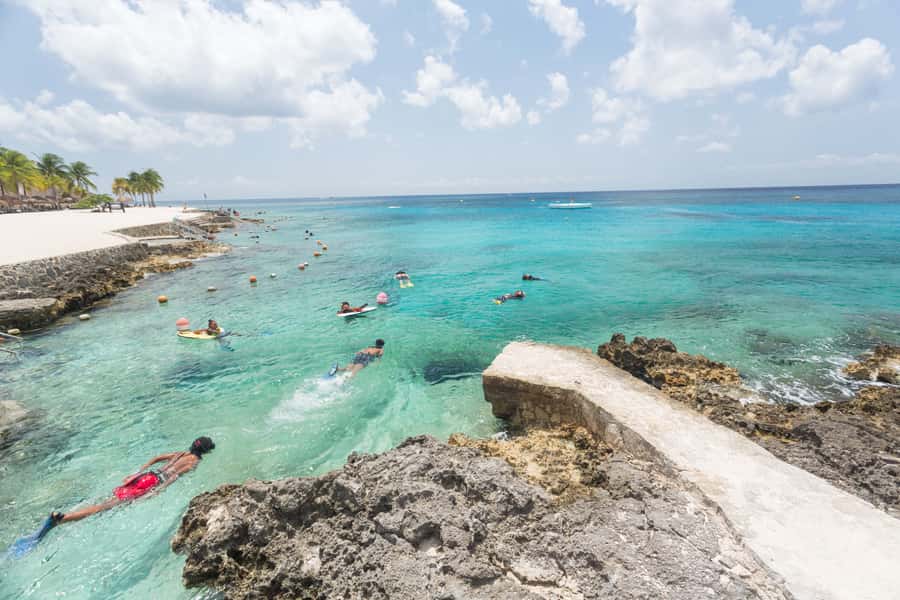 Cozumel: Chankanaab Park Admission+ Snorkel+ Welcome drink - Getting there from cruise ports: the short taxi time helps a lot