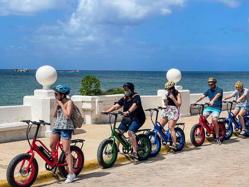 Cozumel City Tour with Lunch - E-bike Comfort in Downtown Cozumel: How the 2.5-Hour Format Works