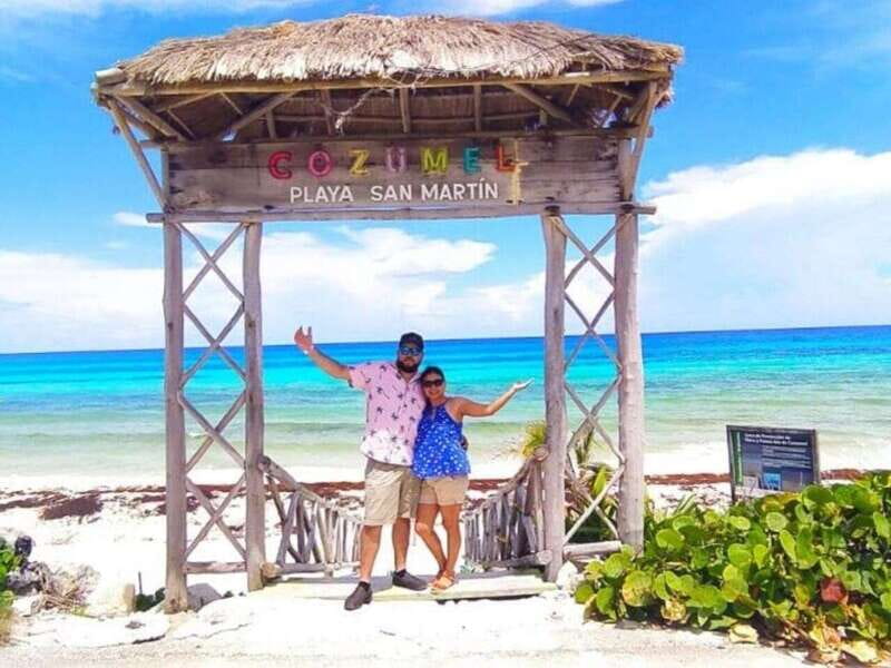 Cozumel: Classic Jeep or Buggy Island Tour to Punta Sur - El Caracol Mayan Ruin: Ancient Stones on a Modern Island Day