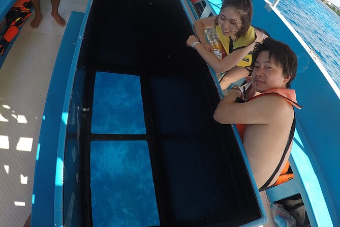 Cozumel Coral Reef Snorkeling by Glass Bottom Boat with Guide - What you might see under the water