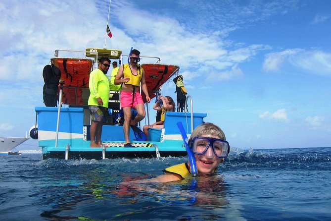 Cozumel Coral Reef Snorkeling by Glass Bottom Boat with Guide - The two-hour plan, reef stop by reef stop