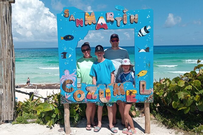 Cozumel Jeep Adventure Natural Cenote & Mayan Experience OTOCH - Cenote Aerolito de Paraiso: short sacred water, big mood