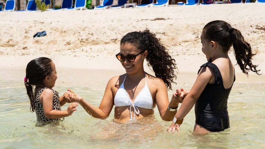 Cozumel, Kuzá Beach & Adventure Park Day Pass - Your beach day flow: shade first, then water, games, and music