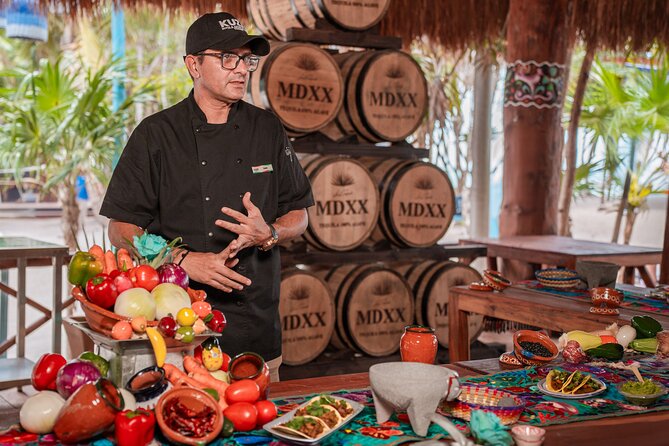 Cozumel: KUZÁ Beach Day, Buffet, Open Bar & Mexican Flavors Class - Beach time at KUZÁ: where relaxation is the activity