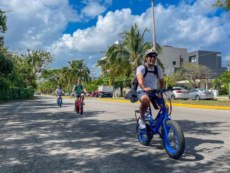 Cozumel: North Shore E-Bike Adventure & Beach Break - Meeting at Gozumel Bike Store in Cozumel Centro