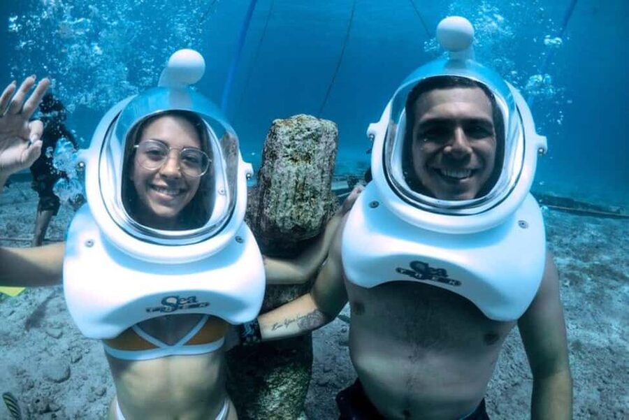 Cozumel: SeaTrek Underwater Helmet Diving Experience - The 2-hour plan, from lockers to helmet coaching
