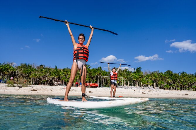 Cozumel: VIP Access Pass at KUZÁ Beach & Adventure Park - Stop 3, your included water activity plus live entertainment