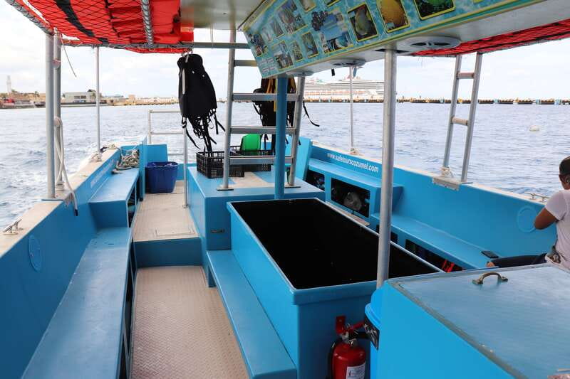 Cozumel: VIP Glass Bottom Boat & Snorkeling 3 Reefs Tour - Meeting Safe Tours Cozumel at El Cid La Ceiba, close to both cruise piers
