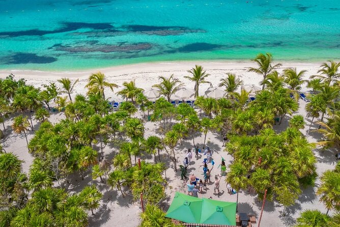 Cozumel: Water Park Adventure, Buffet & Open Bar at KUZÁ Beach - Lazy River, Splash Zone, and Four Slides: the waterpark side