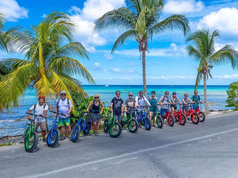 Cozumel: West Coast E-Bike and Snorkeling Tour - Tequila tasting at a Mexican Hacienda: learn the steps, then taste