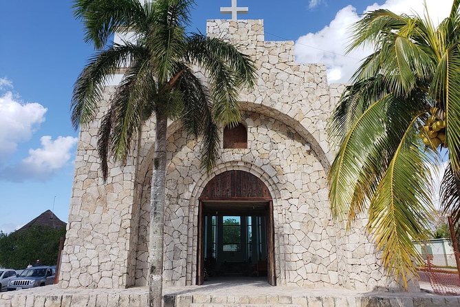 Customizable Private Buggy Tour in Cozumel with Lunch and Snorkel - Mirador lookout on El Mirador with souvenir huts