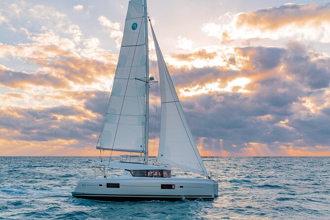 Deluxe Private Boats - 40 ft Catamaran - Choosing North vs South Cozumel, Then Letting the Crew Pace It