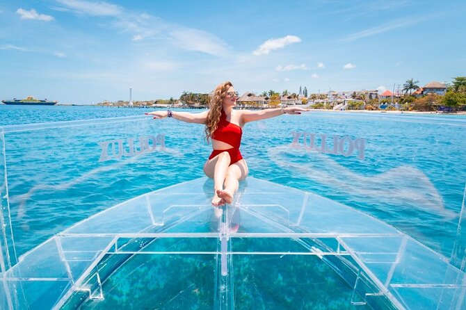 Discover Cozumel in a Transparent Boat! - Budgeting the Extra 180 MXN per Traveler