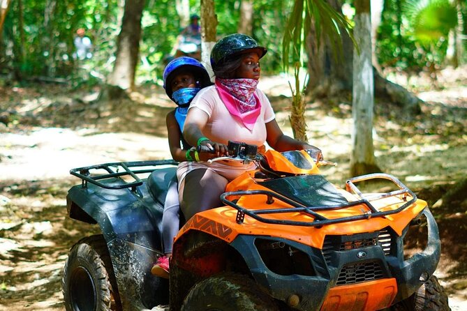 Discover the El Cedral town on ATVs: extreme adventure in Cozumel - Tequila tasting after Jade Cenote: fun for adults, not for everyone