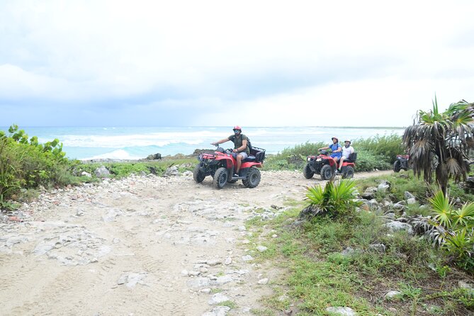 Double Atv Tour In Cozumel And Cenote Jade - Stop 2: El Cedral town time, church sights, and the $20 entry fee