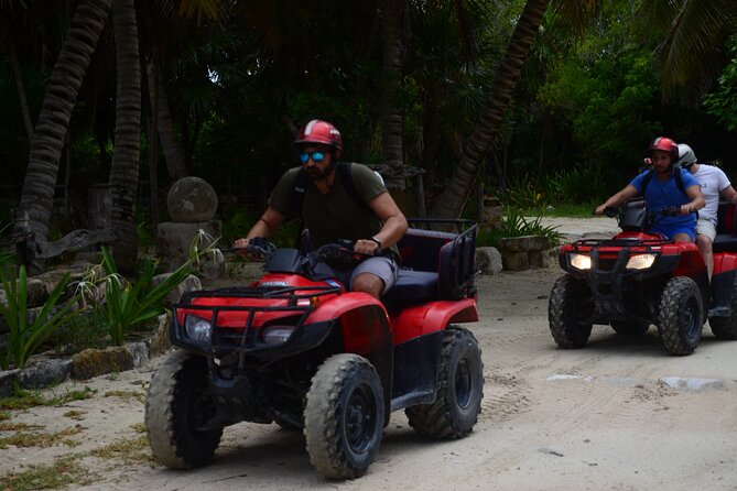 Double Atv Tour In Cozumel And Cenote Jade - Stop 3: Jade Cenote, jungle cave approach, bats, and swimming reality checks