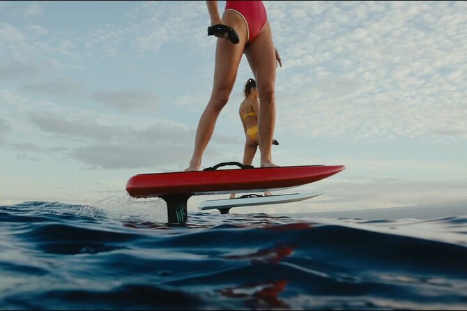 E-Surf Lessons - E-surfing on Cozumel water, introduced the easy way