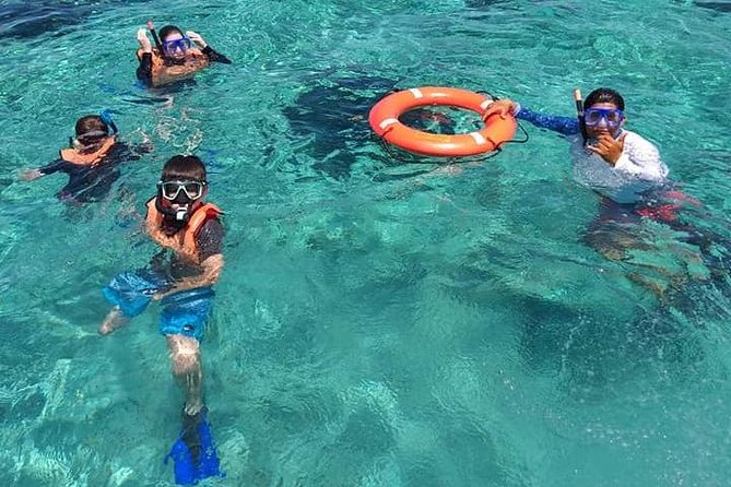 "First Lady" Private Snorkel & El Cielo Sandbar Combo - The open bar and onboard lunch: where this tour earns its price