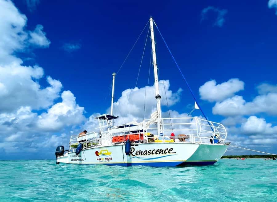 From Cozumel: El Cielo Beach by Catamaran Snorkeling Tour - Meeting at Marina Asipona, and what to bring
