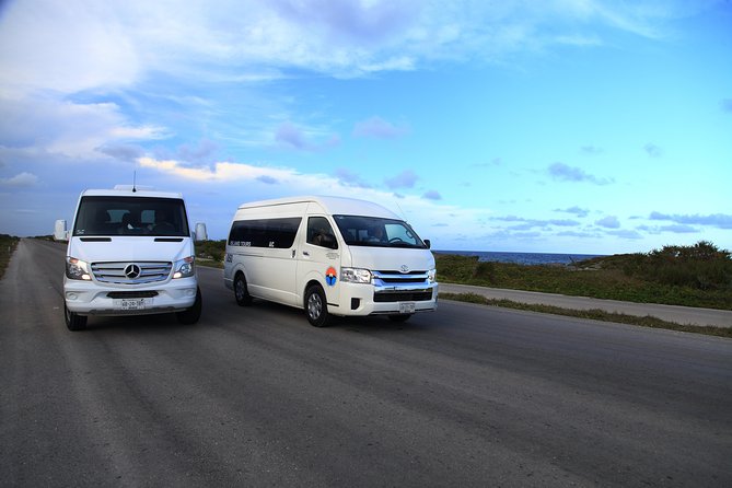 Guided Transportation for Cozumel Cruise Passengers - The private, air-conditioned vehicle is built for comfort