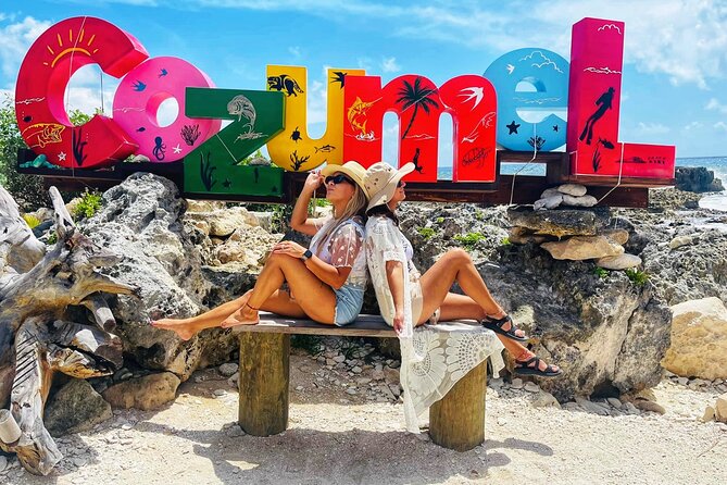 Half-Day Island Tour with Mayan Experience & Beach Break - San Martin public beach, quick sand-and-photos time