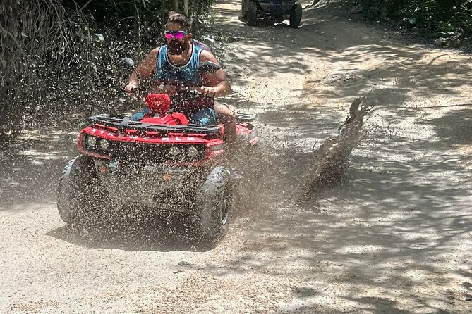 Jade Caverns and Mayan Village Cozumel ATV TOUR - ATV, Cenote, and El Cedral, the Timing That Works