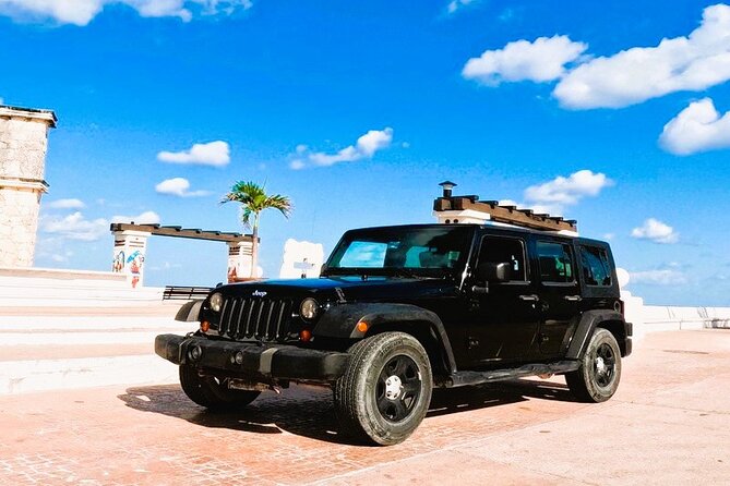 Jade Caverns Private Jeep Tour with Lunch and Snorkeling - Private Jeep in Cozumel: what the 4.5 hours feels like