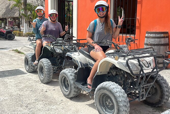 Jungle & Sacred Cenote Quad Adventure - Stop 1 at Jungle Runners ATV Tours Cozumel: Safety, Mud, and Cedar-Village Roads