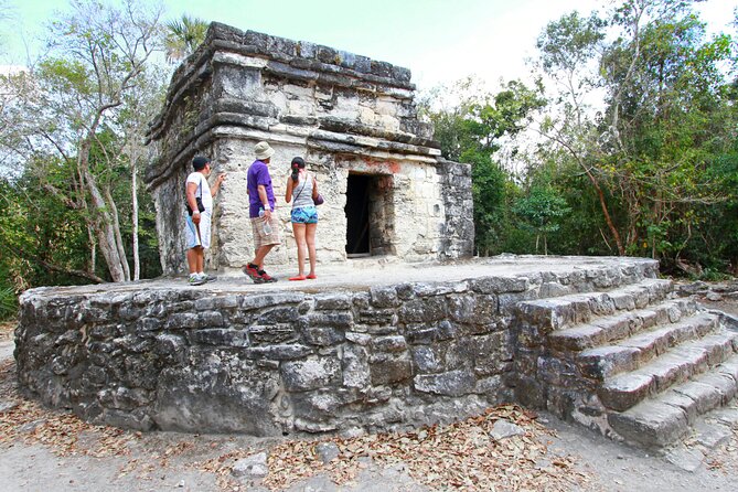 Mayan Adventure by Buggy : Explore Ruins & Culture Park - San Gervasio Archaeological Site and Ixchel, where the rainforest quiets everything down