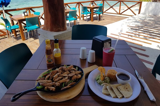 Mayan Ruins and Beach Time - Lunch and horchata: what’s included, and how to order smart