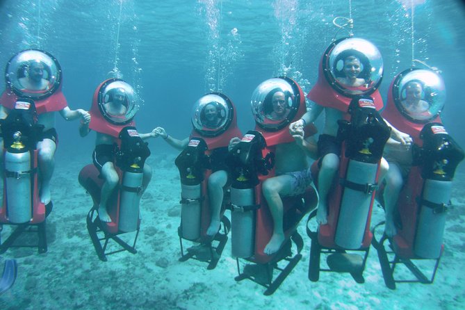 Mini-SUB Dive Tour from Cozumel - How the mini-SUB makes underwater breathing feel normal