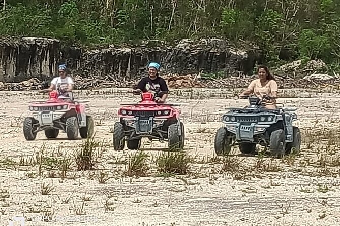 Off road ATV and Beach Club with Aqua Park - Stop 2: Chulas Pool Party and Beach Bar, floating aqua park time