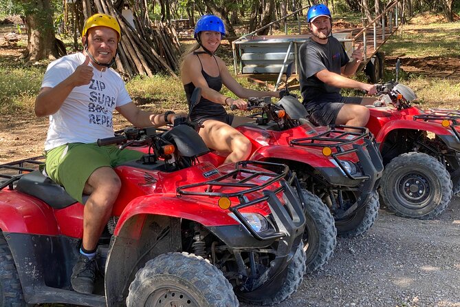 Off Road in Cozumel with ATVs, El Cedral Ruins and Cenote - El Cedral village and ruins: small site stop, big payoff
