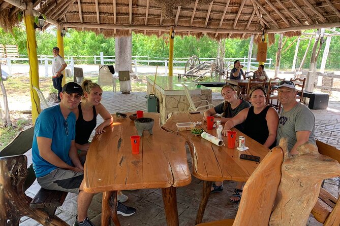 Off Road into Jungle to Mayan Caves, Hidden Ruins & Snorkel Tour - El Mirador sea views and rock formations, a short stop with big payoffs