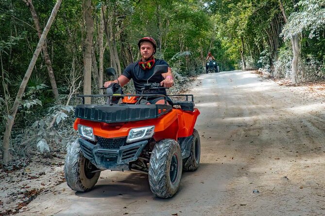 Off Road Ride to El Cedral town and Cenote Jade on ATVs - Jade Cenote swim, water conditions, and how to enjoy it